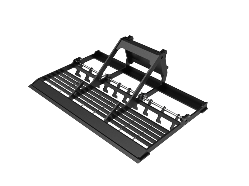 Obtenez un terrain parfaitement nivelé avec le niveleur pour chargeur Avant