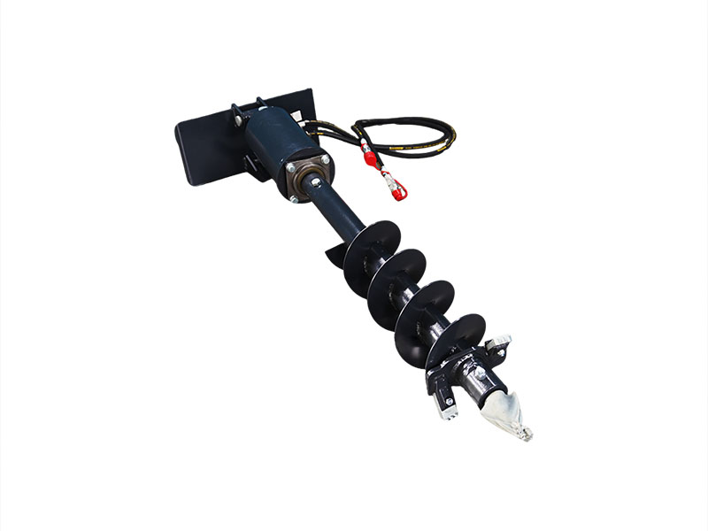 Outil de perçage de poteaux pour mini chargeuse compacte — puissance compacte, résultats exceptionnels