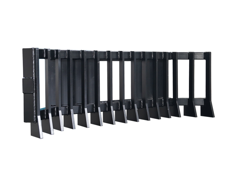 Le râteau de bâton de poussée de brafeuse de dérapage