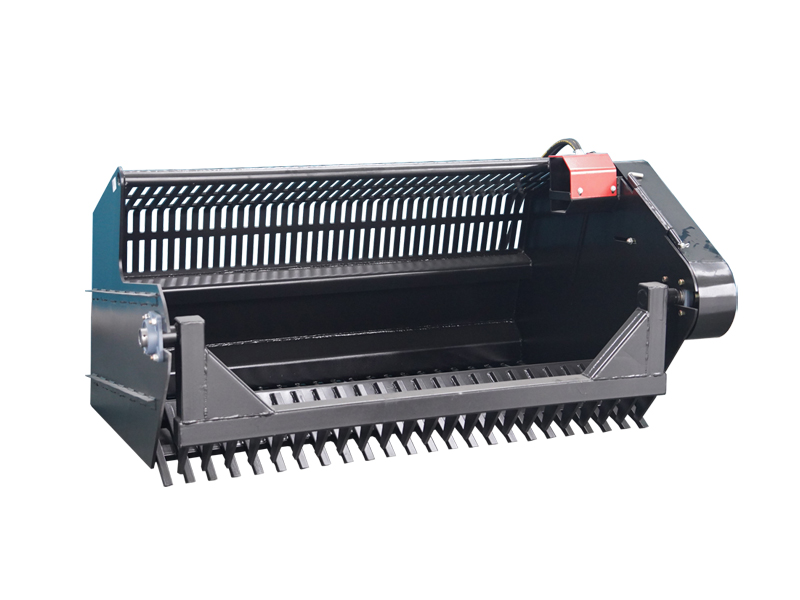 Défricher un terrain n'a jamais été aussi facile avec le ramasseur de roches à direction à glissement