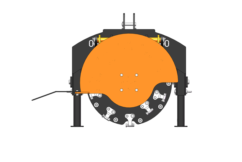 Nouveau produit - Broyeur de souches à prise de force 3 points pour tracteur de 15 à 45 CV