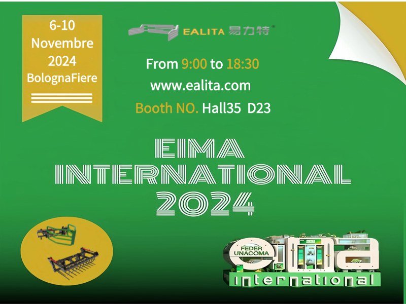 Machine EALITA avec EIMA International 2024