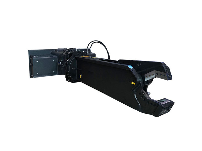 Cisailles à ferraille pour chargeuses compactes