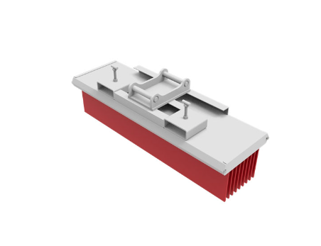 Attachement de balayeuse de route d'excavatrice