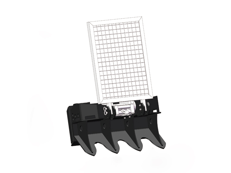 Découvrez l'efficacité du treuil hydraulique d'exploitation forestière pour chargeuse compacte de 6 tonnes