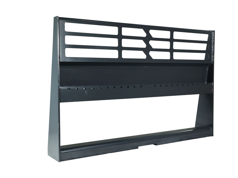 Cadre de fourches à palettes pour fixation de chargeuse compacte